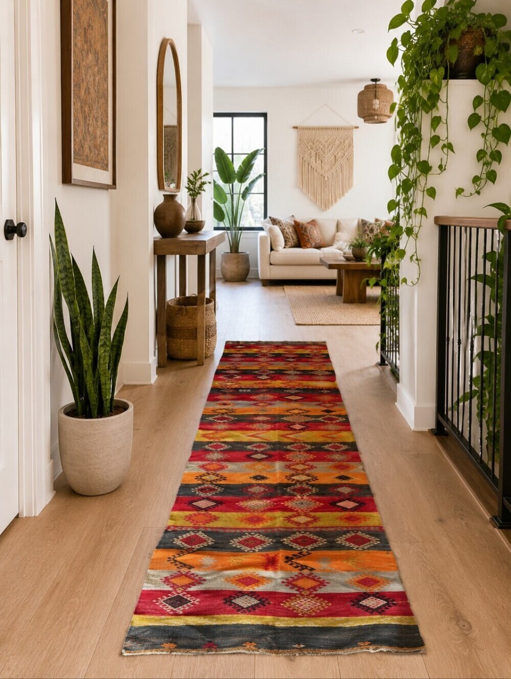 Patrick Charles Vintage Anatolian Turkish Grainsack Runner